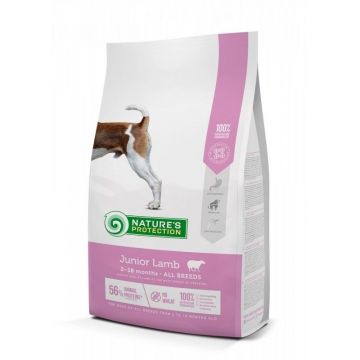 Nature's Protection Dog Junior Lamb 2-18 Months All Breed, 7.5 kg
