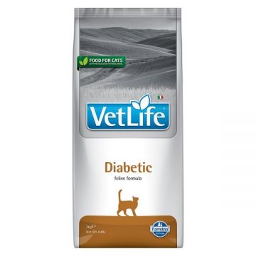 Vet Life Natural Diet Cat Diabetic, 2 kg