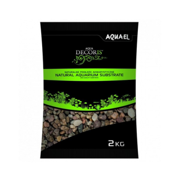 AQUAEL Pietriș natural multicolor 1,4-2 mm 2 kg