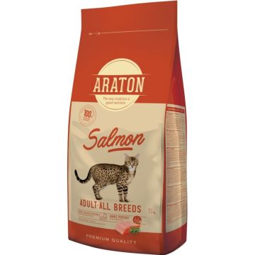 Araton Cat Adult Salmon, 15 Kg