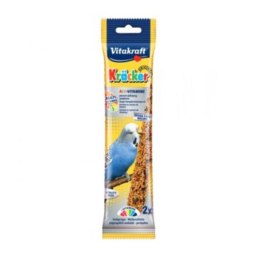 Batoane pentru perusi, Vitakraft Kracker Ace-Vitamine, 60 g ieftin