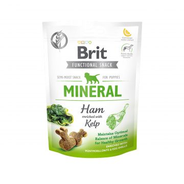 Brit Care Dog Snack Mineral Ham for Puppies, 150 g ieftina