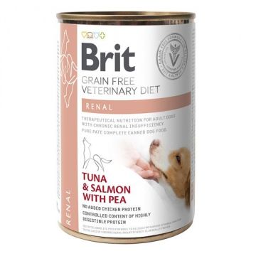 Brit GF Veterinary Diets Dog Renal, 400 g de firma originala