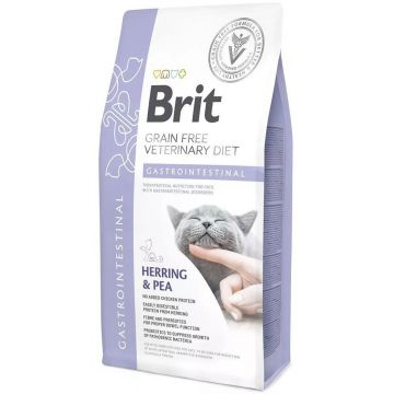 Brit Grain Free Veterinary Diets Cat Gastrointestinal, 2 kg la reducere