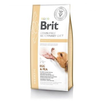 Brit Grain Free Veterinary Diets Dog Hepatic, 12 kg ieftina