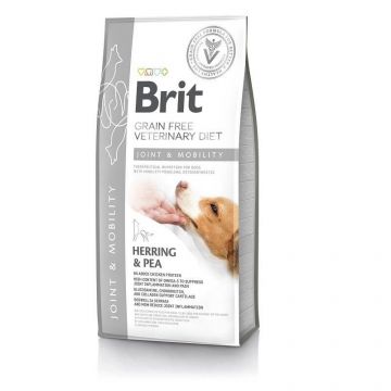 Brit Grain Free Veterinary Diets Dog Mobility, 12 kg la reducere