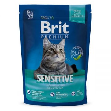 Brit Premium Cat Sensitive, 1.5 kg la reducere