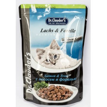 Dr. Clauder's Cat Somon & Pastrav, 100 g