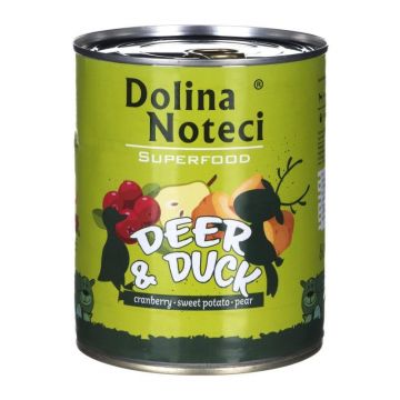 Hrana umeda caini, Dolina Noteci Superfood Cerb si Rata, 800 g ieftina