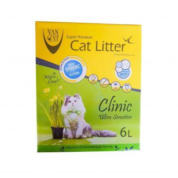 Nisip igienic, Vancat Ultra Clumping Green, 6 l ieftin