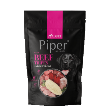 Piper Adult Dog, Burta de Vita si Sfecla Rosie, 500 g