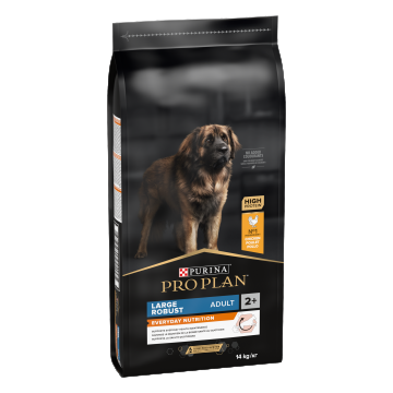 PURINA PRO PLAN ADULT Everyday Nutrition, Talie Mare Robustă, Pui, 14 kg