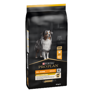 PURINA PRO PLAN ADULT Light Sterilised, Toate Taliile, Pui, 14 kg la reducere