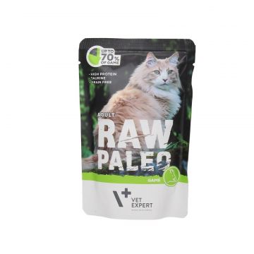 Raw Paleo Cat, Adult, Vanat, 100 g ieftina