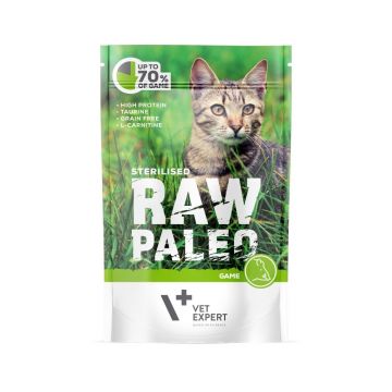 Raw Paleo Cat, Sterilised, Vanat, 100 g ieftina