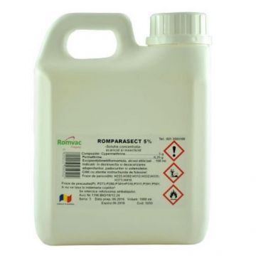 Romparasect 5% Solutie Concentrata, 1 L ieftin