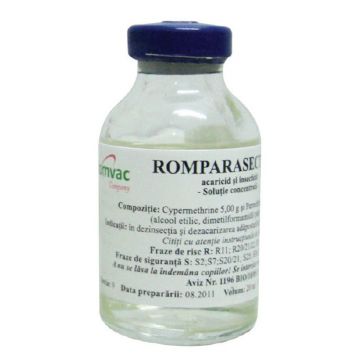 Romparasect 5% Solutie Concentrata, 100 ml ieftin