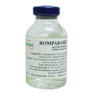 Romparasect 5% Solutie Concentrata, 20 ml
