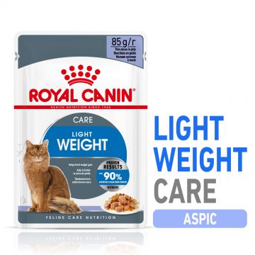 Royal Canin Light Weight Care Adult hrana umeda pisica, limitarea greutatii (aspic), 85 g ieftina
