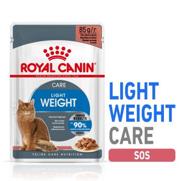 Royal Canin Light Weight Care Adult hrana umeda pisica, limitarea greutatii (in sos), 85 g ieftina