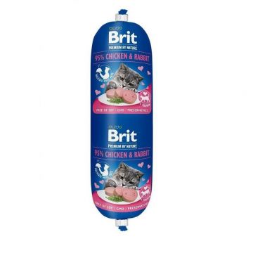 Salam Brit Cat Pui si Iepure, 180 g