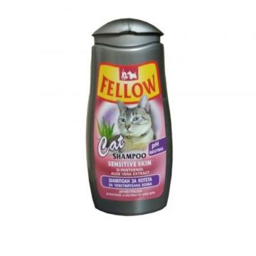 Sampon pentru pisici, Fellow Sensitive Skin, 250 ml