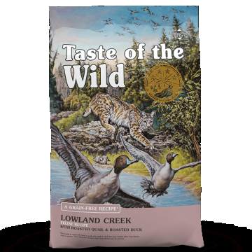 Taste of the Wild Lowland Creek Feline Recipe, 6.6 kg la reducere