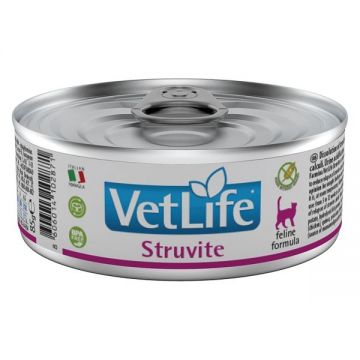 Vet Life Natural Diet Cat Struvite, conserva, 85 g
