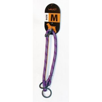 Walkit Special Round Rope Zgarda caine violet (M) 0.8 x 35 - 40 cm