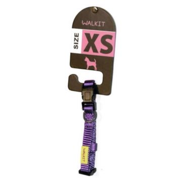 Walkit Zgarda caine violet (XS) 1 x 20 - 30 cm