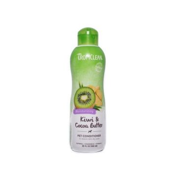 Balsam pentru caini si pisici, Tropiclean Kiwi & Cocoa Butter, 355 ml