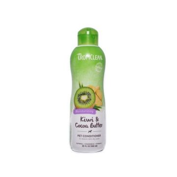 Balsam pentru caini si pisici, Tropiclean Kiwi & Cocoa Butter, 355 ml de firma original