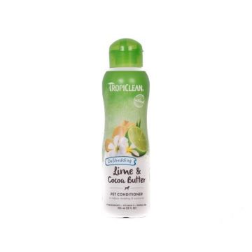 Balsam pentru caini si pisici, Tropiclean Lime & Cocoa Butter, 355 ml ieftin