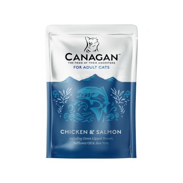 Canagan Cat, Pui si Somon, 85 g ieftina