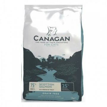 Canagan Cat Grain Free, Somon, 4 kg ieftina