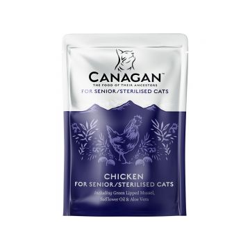 Canagan Cat Senior Sterilised, Pui, 85 g de firma originala