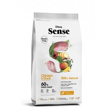 Dibaq Grain Free Sense Chicken & Duck, Adult, 12 kg