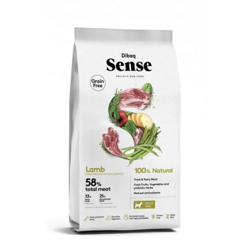 Dibaq Grain Free Sense Lamb, Adult Mini, 2kg