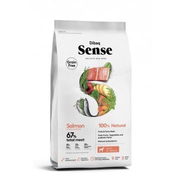 Dibaq Grain Free Sense Salmon, Adult, 12 kg