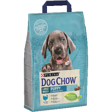 DOG CHOW PUPPY Talie Mare, Curcan, 2.5 kg