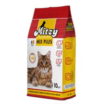 Hrana uscata pisici, Mitzy Mix Plus, 10 kg la reducere