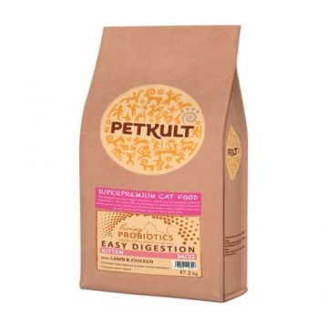 Petkult Kitten Probiotics cu Miel si Pui, 2 kg