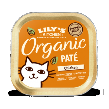 Lily's Kitchen, Adult Organic Chicken Pate, 85 g ieftina