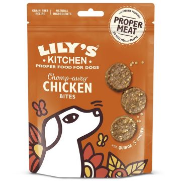 Lily's Kitchen Chomp-away Chicken Bites Dog Treats 70g