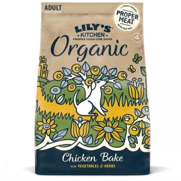 Lily's Kitchen Dog Organic Chicken Bake Adult Dry Food 7kg