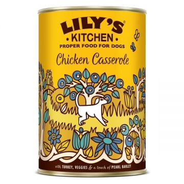 Lily's Kitchen For Dogs Chicken & Turkey Casserole, 400 g