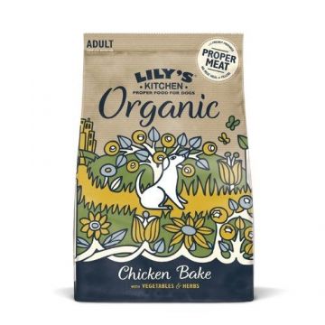 Lily's Kitchen For Dogs Complete Nutrition Adult Organic Chicken & Vegetable Bake, 1 kg de firma originala