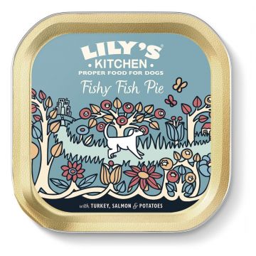 Lily's Kitchen For Dogs Fishy Fish Pie With Peas 150g