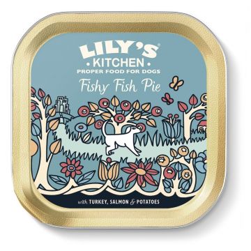 Lily's Kitchen For Dogs Fishy Fish Pie With Peas 150 g ieftina