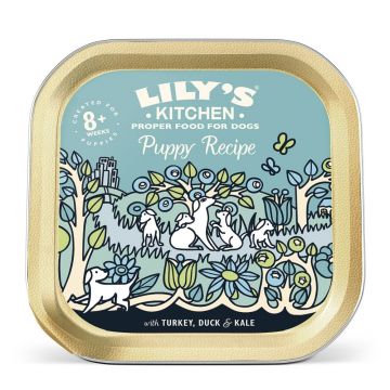 Lily's Kitchen For Dogs Puppy Recipe Turkey & Duck 150 g de firma originala